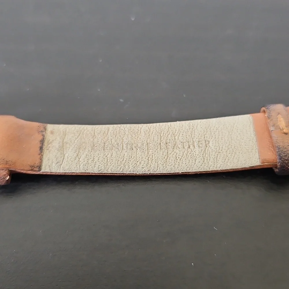 ♠️Kate Spade New York Holland 3-Hand Brown Leather Watch